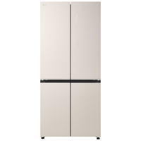 LG 512L超薄零嵌 十字四门双循环冰箱