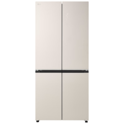 LG F512GDMBAM 超薄零嵌十字四门双循环冰箱 512L 玉石白