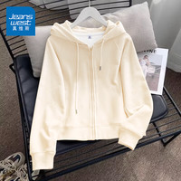 真维斯 时尚百搭 女士连帽卫衣