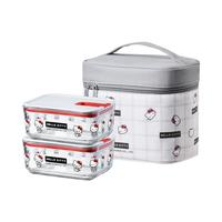  NEOFLAM/佑福来 微波炉加热 玻璃饭盒