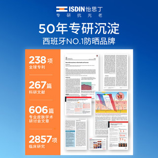  ISDIN/怡思丁 高倍防晒 防晒霜  经典小蓝瓶30ml*2 PA++++ SPF50
