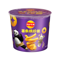 乐事 薯片薯条缤纷桶装