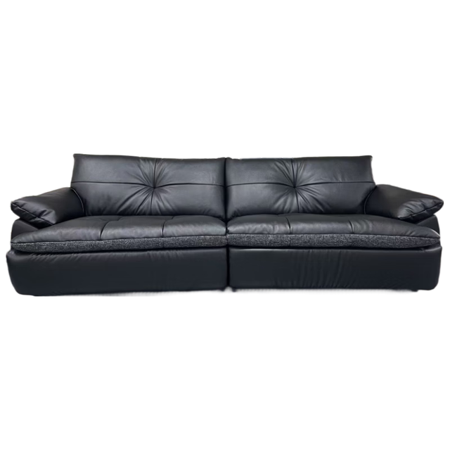 京东京造 三防生态皮 电动沙发