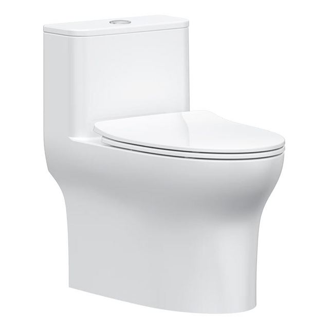 九牧 k11370 家用普通节水马桶除臭坐便器 暴风大冲力-抗菌釉面 400坑距