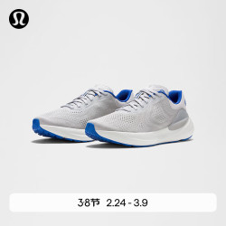 lululemon 男士跑鞋 水滴银/蒸汽灰/星际钴蓝
