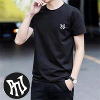 PNJ 短袖T恤男夏爆款休闲T恤情侣款纯棉百搭运动T恤男