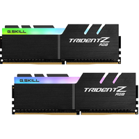 G.SKILL 芝奇 幻光戟系列 DDR4 3200MHz RGB 台式机内存 灯条 黑色 16GB 8GBx2 F4-3200C16D-16GTZR