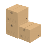  京东京造 巨能装 搬家纸箱 基础搬家【10件套】 60*40*50cm