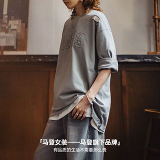  MADEN/马登 水洗做旧 女士卫衣