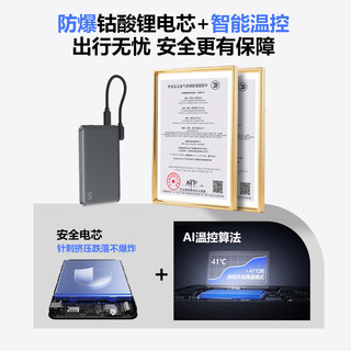  BLACK SHARK/黑鲨 30W快充 磁吸无线充电宝  【磁吸款】黑曜橙|10000mAh 10000mAh