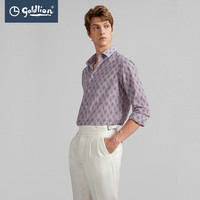 金利来 男士竹纤维印花衬衫 10036656976468