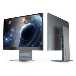 希未 R27 锐龙AI Max 395 128GB 2TB 4K超清屏 灰色 一体机电脑