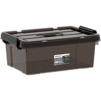  SPACEXPERT/空间专家 透明设计 衣物收纳箱 提手 【透茶12L】 42*29.5*17cm