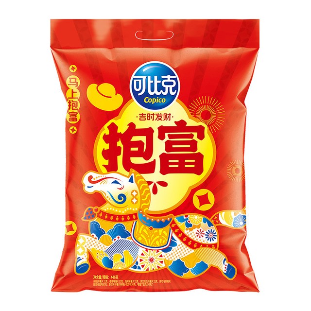 88VIP：可比克 薯片零食大礼包 446g