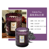  AIFENGGE/艾风格 浮雕蕾丝 香薰蜡烛 荔枝茶&白茶