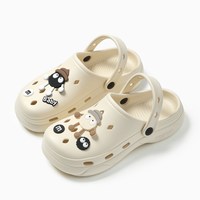 初轩 2026夏季新款厚底时尚可DIY可外穿情侣EVA凉拖鞋洞洞鞋