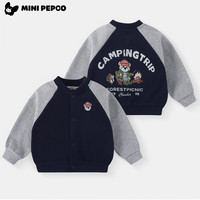 小猪班纳 儿童棒球服夹克外套