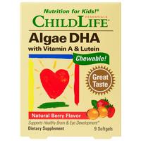 CHILDLIFE 童年时光childlife婴幼儿dha藻油敏宝专用儿童DHA1岁及以上非鱼油