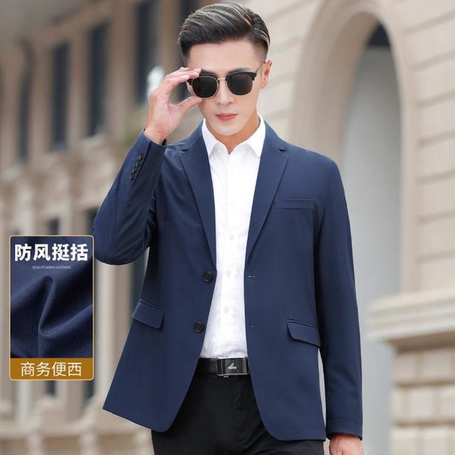限尺码：富铤 秋季商务便西通勤休闲西装单西外套男式西服男