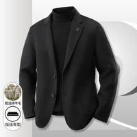 皮尔·卡丹 秋冬男式西服男商务休闲保暖男式大衣