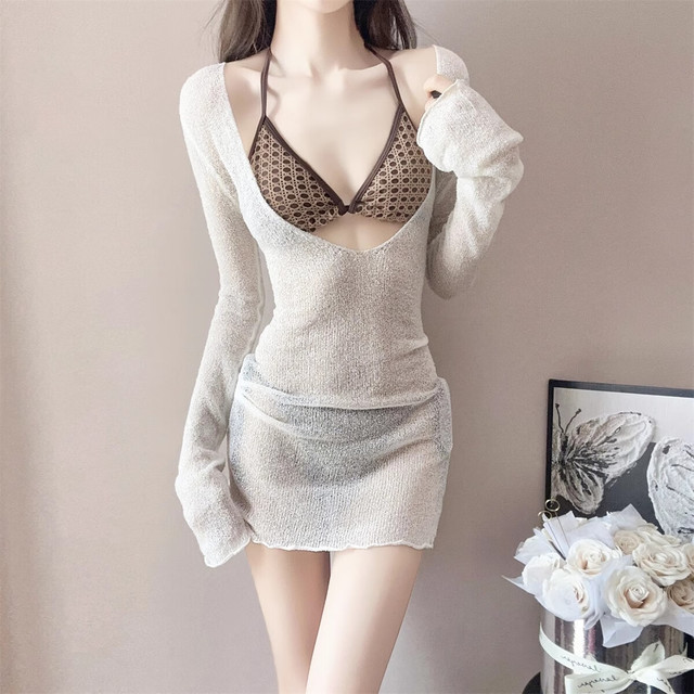 安与·洛施琪 性感透视 女士比基尼