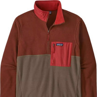 Patagonia 男士轻质半拉链抓绒衫
