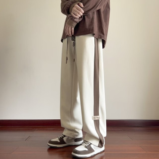 CronetKcnsy 2026春秋款侧边条纹复古高街裤子