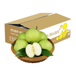 京地达 脆甜爽口 翠玉梨 9斤|清甜水润
