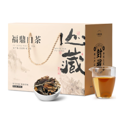 七春 白茶福鼎 老白茶礼盒300g茶叶21年寿眉口粮散茶送师节中秋送礼