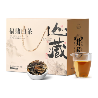 七春 白茶福鼎 老白茶礼盒300g茶叶21年寿眉口粮散茶送师节中秋送礼