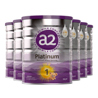 a2 白金版 幼儿配方奶粉1段 900g*6罐