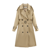  苏醒的乐园 英伦风 女士风衣