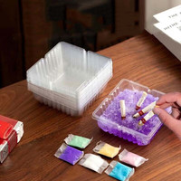 侑家良品 一次性烟灰缸 自带灭烟沙 酒店防飞灰神器 30套