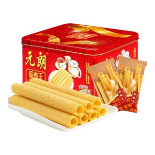  EULONG/元朗 升级加量 鸡蛋卷  普通盒装 681g