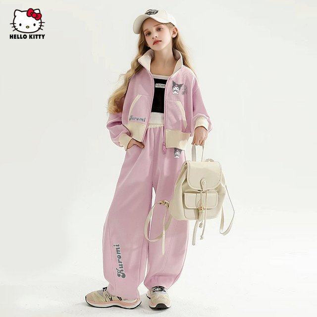 88VIP：Hello Kitty HelloKitty凯蒂猫库洛米女童春秋套装