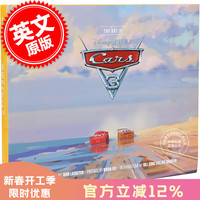 现货 汽车总动员3 英文原版 Art of Cars 3 电影艺术画册 动画设定集 迪士尼 皮克斯
