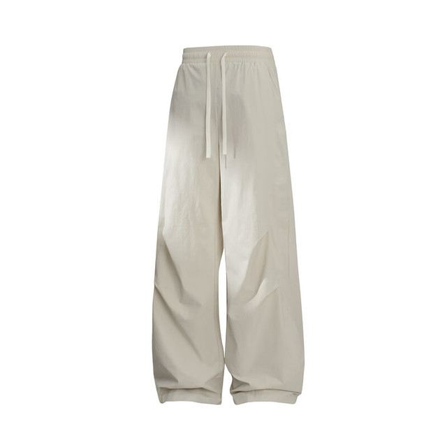 gxgjeans 26年春新品 美式宽松直筒工装休闲裤 燕麦色