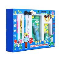  KOKUYO/国誉 文具礼盒+徽章+文具套盒