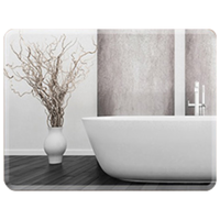  全品屋 无边框 卫浴镜