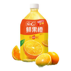 康师傅 每日C 鲜果橙 橙汁饮料1L*12瓶
