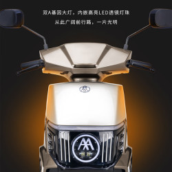爱玛 电动摩托车凌志72v32AH长续航大功率