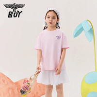  BOY JUNIOR 儿童短袖T恤 紫色 120