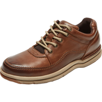 ROCKPORT 轻质舒适 男士步行鞋 Brown Leather 9 Wide