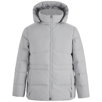 SNOWFLYING/雪中飞 保暖 女士羽绒服 连帽 灰色 XL (170)