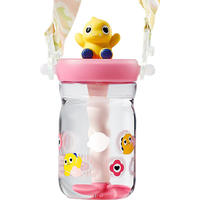  babycare 儿童冷萃杯 500ml-樱雾粉