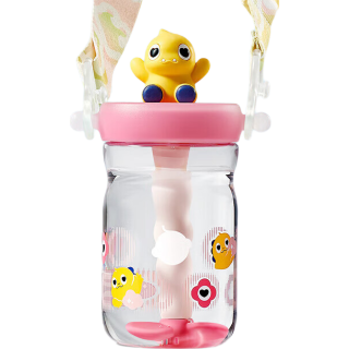 babycare 儿童冷萃杯 500ml-樱雾粉