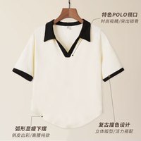 移动端、京东百亿补贴：真维斯 女士纯棉短袖POLO衫