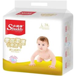 小伙伴 柔薄透气 纸尿片