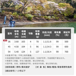  DAIWA/达亿瓦 野钓休闲 并继鲤竿