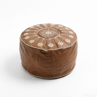 水天一方 轻奢沙发坐墩 猫爪皮（可自行填充）